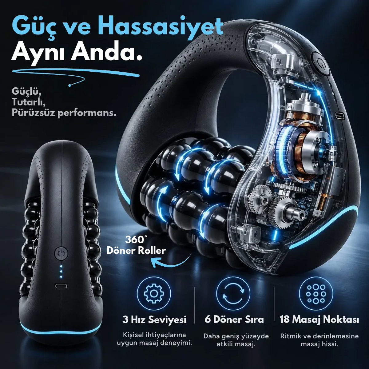 VELNORA™ Vücut Masaj Cihazı