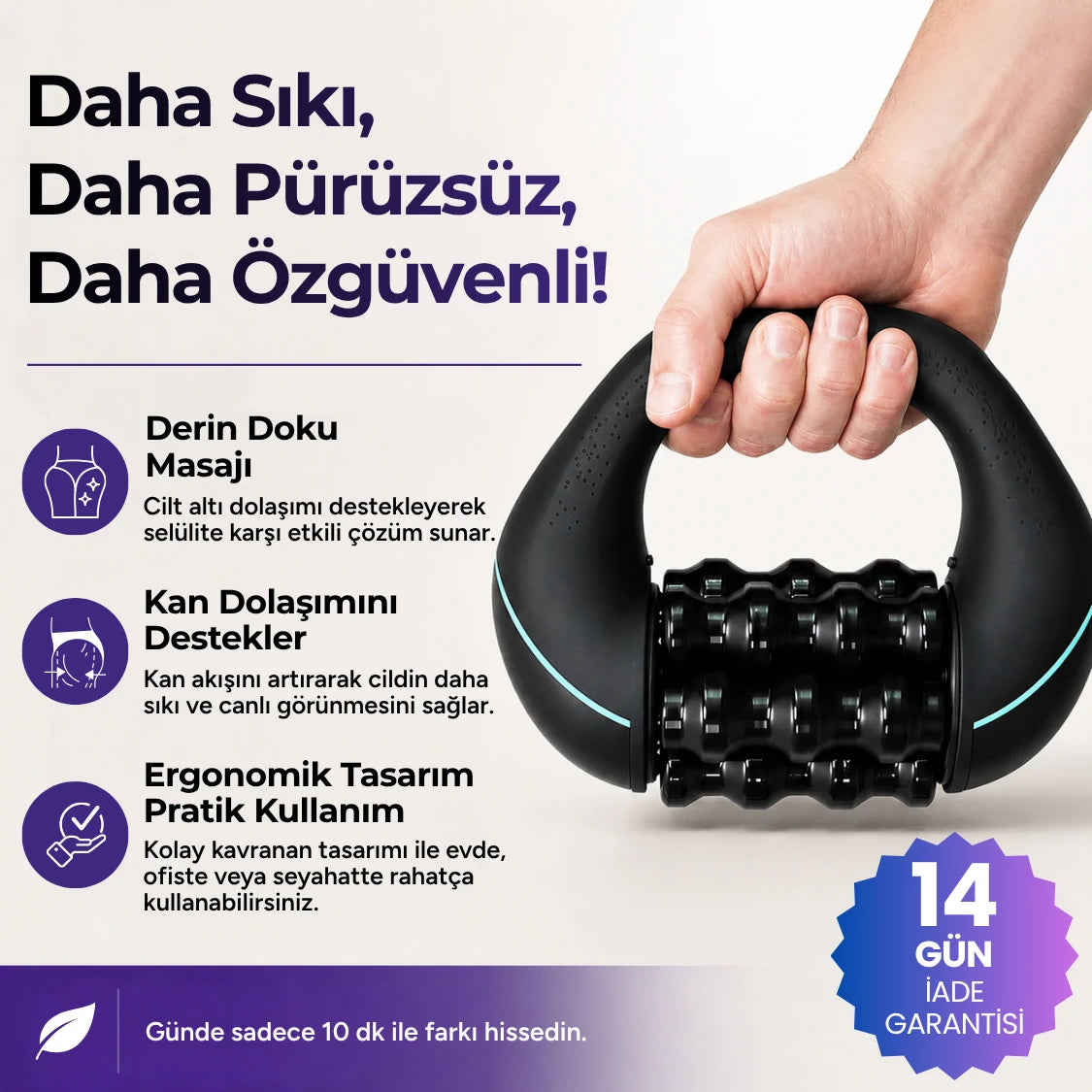 VELNORA™ Roller Pro Masaj Aleti